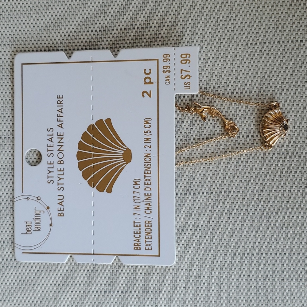 Bead landing Sea Shell Bracelet